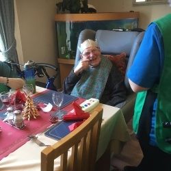 Christmas Lunch at Pinewood Residential Home Budleigh Exmouth 
